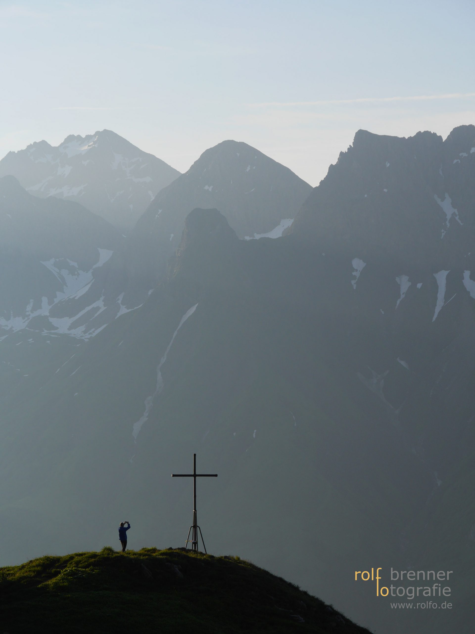 Gipfelkreuz in den Allgäuer Alpen