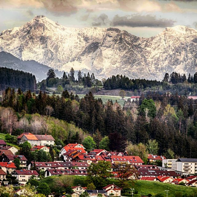 Zugspitze und Schneefernerkopf. - Zugspitze, schneefernerkopf, kempten, berge, berg, alps, alpen, allgäu